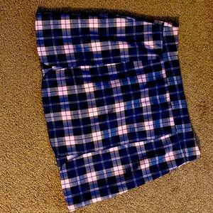 Sugar Thrillz skirt light pink and dark blue size medium